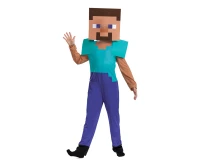 Costume Steve - Minecraft (license), size. M (7-8 year)